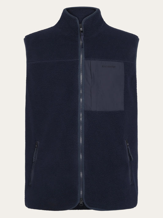 KNOWLEDGE COTTON APPAREL Fleece Vest